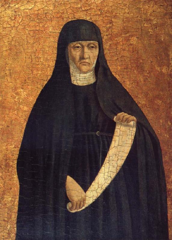 Piero della Francesca Augustinian nun oil painting picture